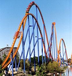 头条过山车图片