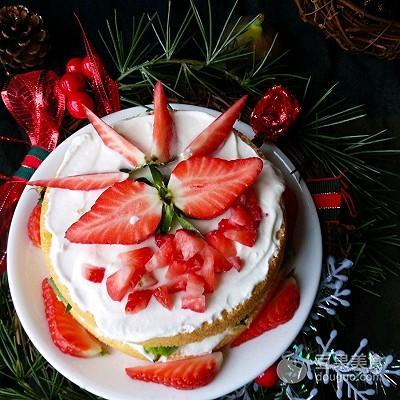 网红创意草莓蛋糕,甜蜜诱惑来袭